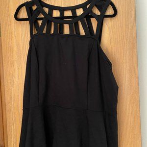 Lane Bryant Peplum Top